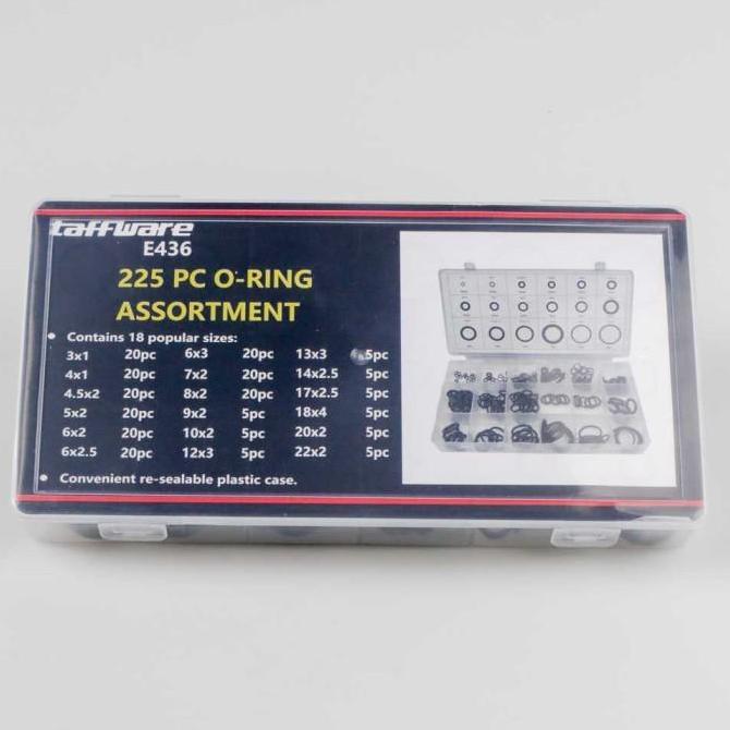Karet Rubber O Ring Seal Drag Karet Housing Filter Keran Pompa 225 Pcs