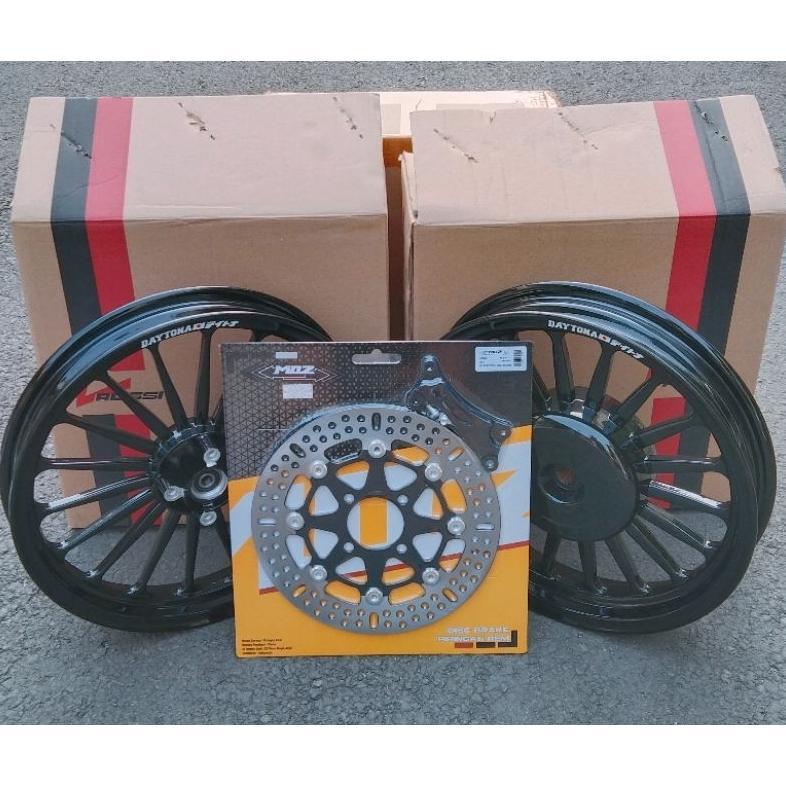 VELG PELAK V ROSSI GALAXY 2 MODEL DAYTONA PALANG 18 HONDA BEAT KARBU/BEAT FI/BEAT ESP/BEAT STREET/BE
