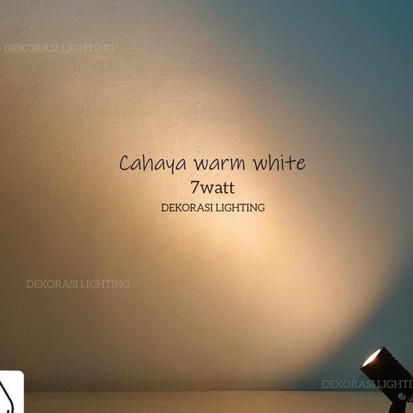 Lampu Sorot Led Spotlht 7W Outdoor Wateroof Plafon Tancep Dekor