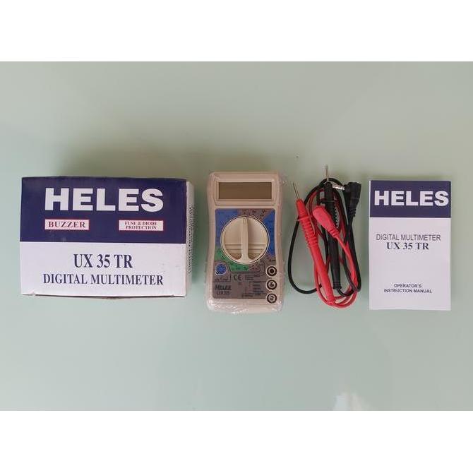 PROMO DISKON - Tester Digital Heles UX-35 TR / Multitester Digital Heles