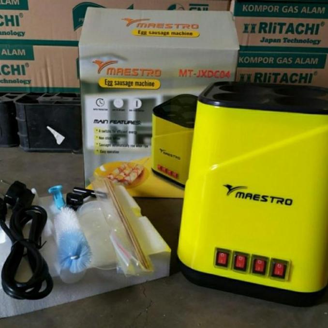 TERMURAH - MESIN SOSTEL 4 LUBANG / SOSIS TELOR 4 LUBANG ORIGINAL