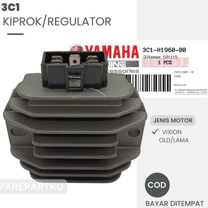 CR - 3C1 REGULATOR/ KIPROK VIXION, VIXION OLD/LAMA, VIXION NEW/ CIPROK/ RGULATOR/ PENGATUR ARUS/ KPR
