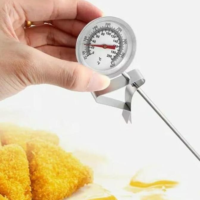 Thermometer Masak Suhu Minyak Air Suhu BBQ Daging Termometer Kopi