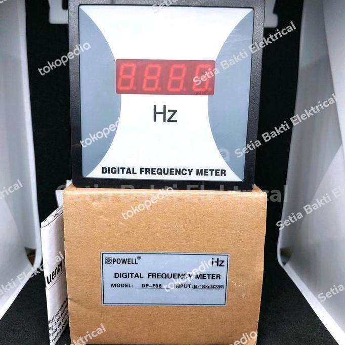 TERLARIS - Hz Meter POWELL Digital Frequency Meter Hz DP-F96 96x96