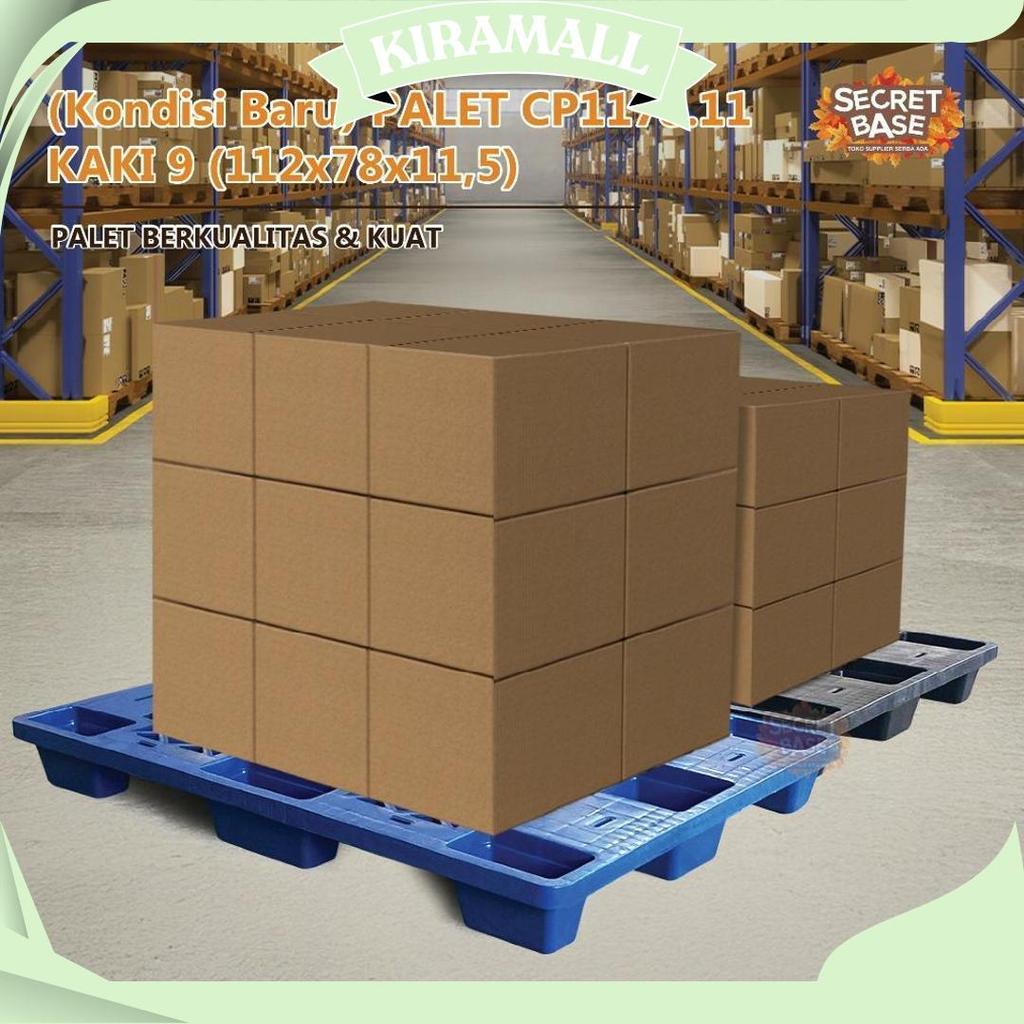 (Kondisi Baru) Palet Cp1178.11 Kaki 9 (112X78X11,5) - Dipan Tempat Tidur / Alas Tatakan Kasur / Pall