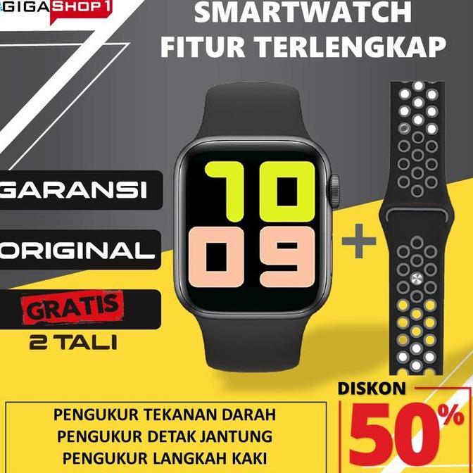 DY30 - Jam Tangan Pintar Smart Watch Band T55 Pria Wanita Fitness Anti Air