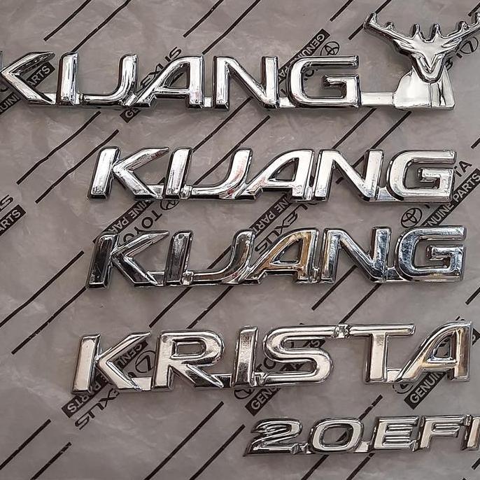 Emblem Logo Kijang Krista 2.0 Set