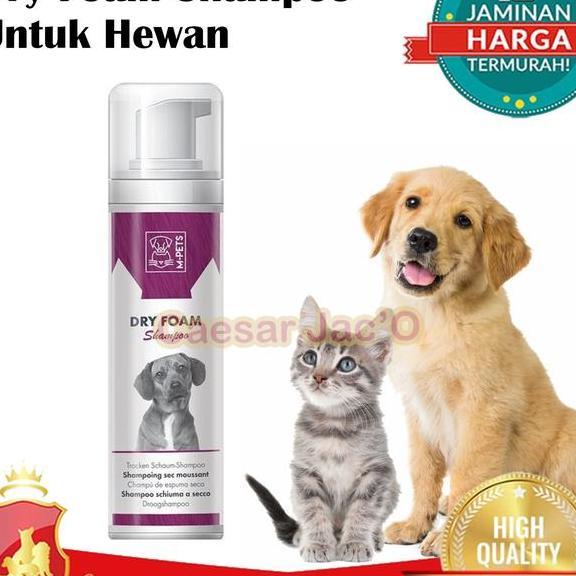 Dry Foam Shampoo Shampoo Kering Kucing Anjing Dry Foam Shampoo