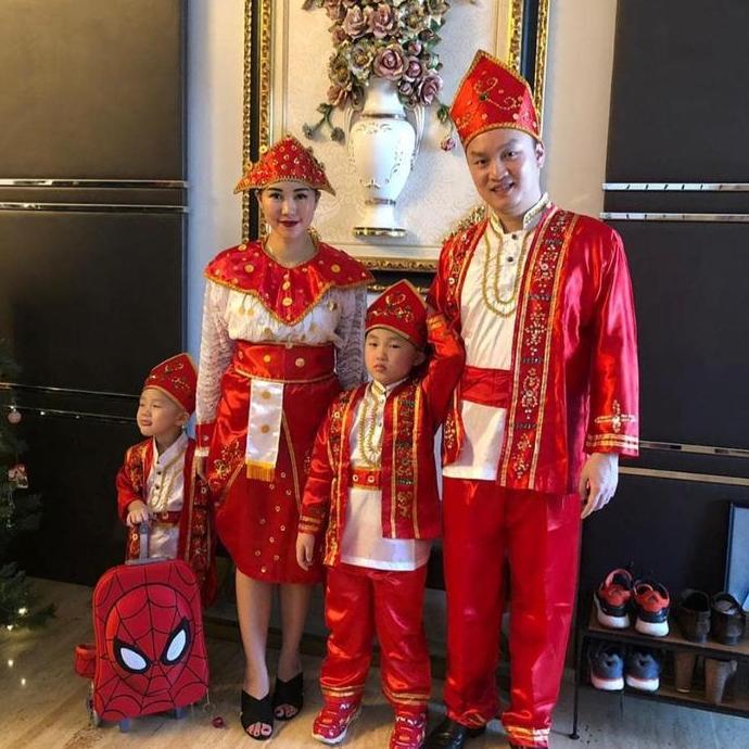 Baju Adat Maluku Dewasa / Baju Adat Ambon Dewasa