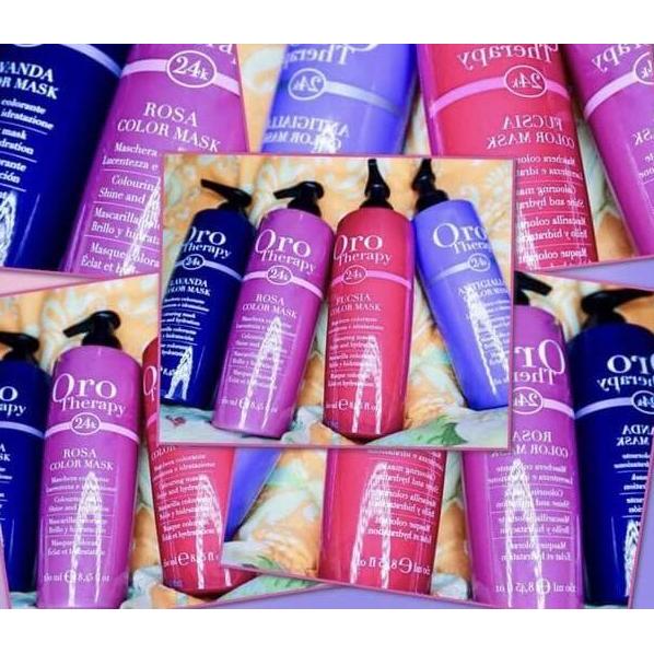 Oro Therapy Fanola Hair Colour Mask Masker Rambut Warna Italy