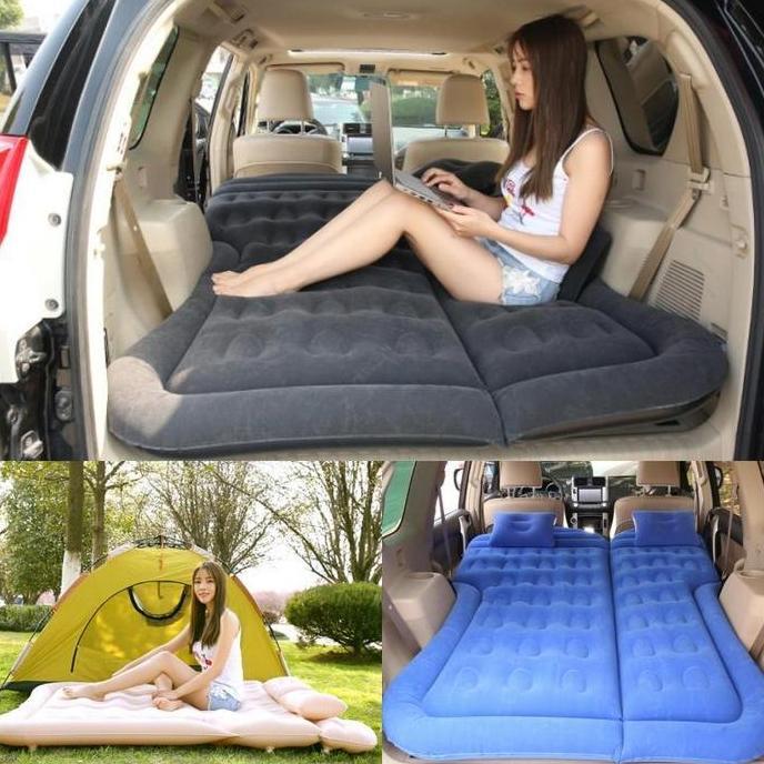 SUV Car Mattres Matras Kasur Tempat Tidur Mobil Angin Penyangga Pisah