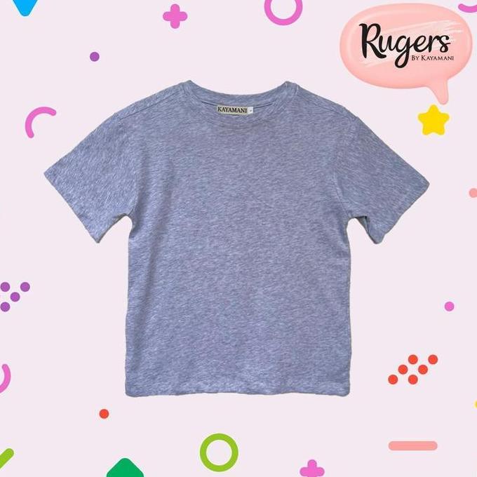 Rugers By Kayamani - Kaos Anak - Misty Grey
