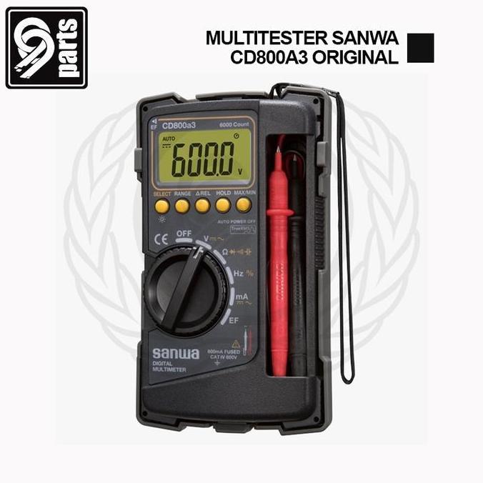 THERESA- Multitester Digital Sanwa CD800A3 Original / Multitester Digital Sanwa CD800A Original / Av