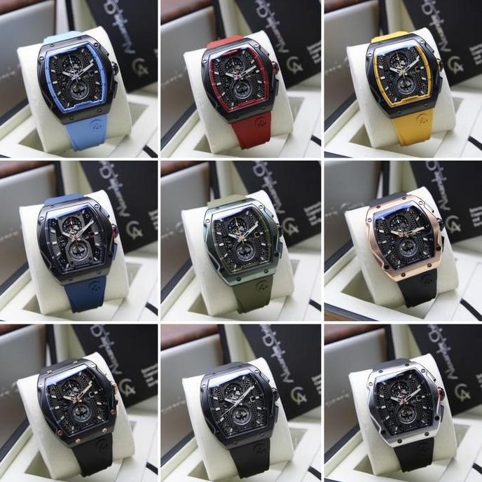 [ ORIGINAL ] Jam Tangan Pria Alexandre Christie 6608 AC 6608 MC