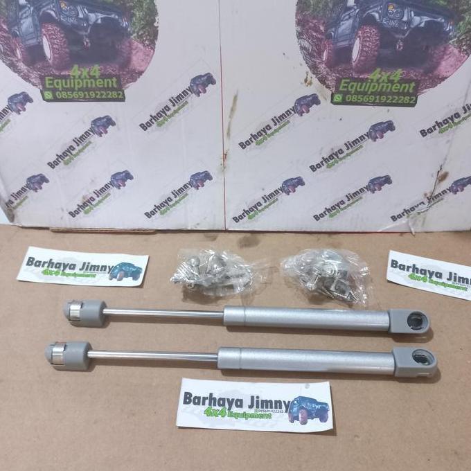 SHOCK HIDROLIK KAP MESIN MODIFIKASI KATANA JIMNY SATU SET KIRI KANAN ORIGINAL DAN TERPERCAYA