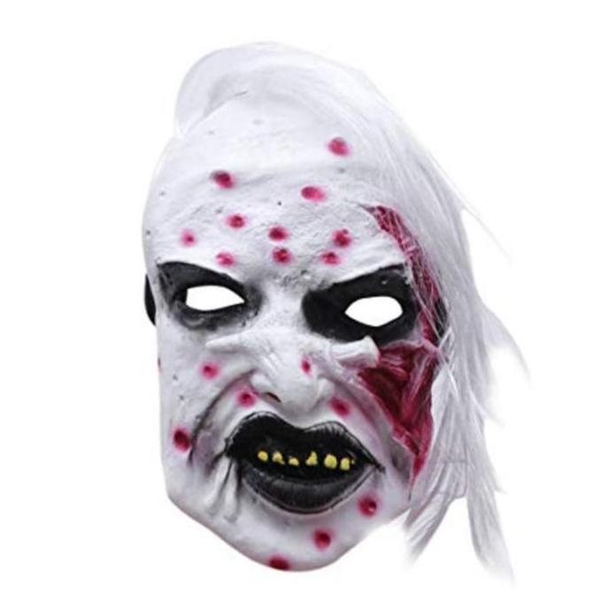 TOPENG ZOMBIE SERAM SCARY MASK TOPENG LATEX HANTU HALOWEEN COSPLAY MURAH