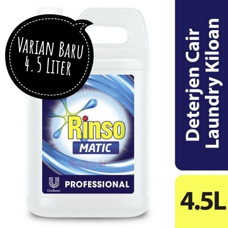 Rinso Cair 5 Liter / Rinso Matic 4,5 Liter Kebersihan