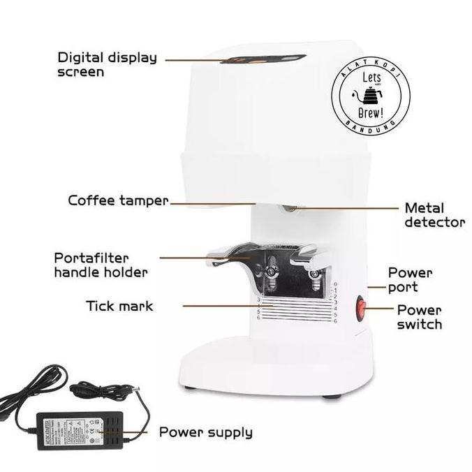 Coffee tamper machine CPP-145 Mesin Tamping / Tamping Kopi Automatic