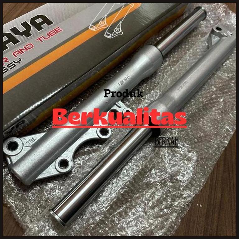 MASIH READY (SILVER) FUSHIMAYA JUPITER Z AS TABUNG DEPAN SHOCK ASSY SHOK SOK FRONT FORK COVER TUBE P
