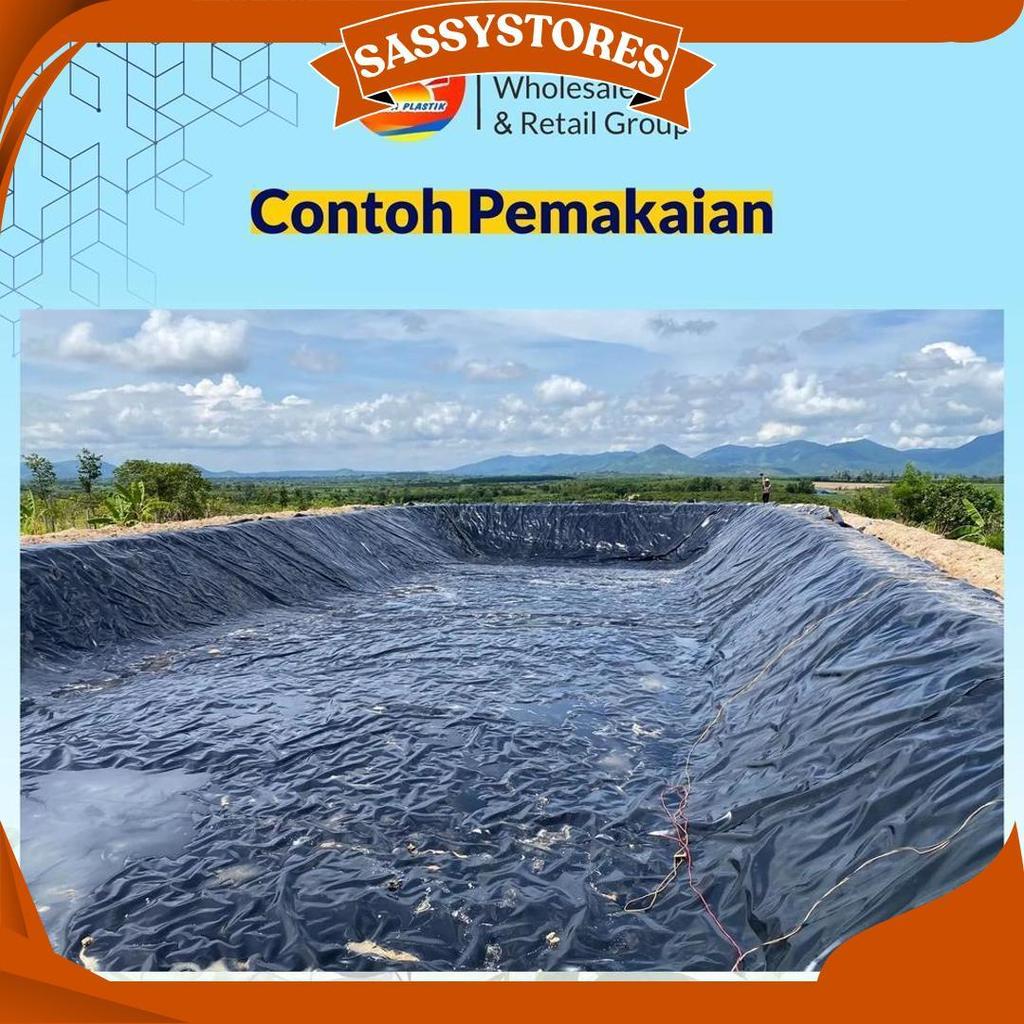 Geomembran Hdpe Tebal 500 Micron Lebar 5 Meter Sale