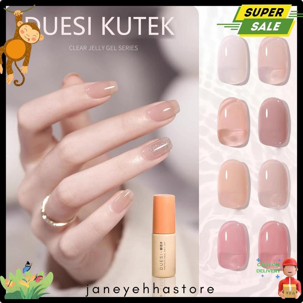 Cod Duesi Kutek Uv Gel Nail Polish Nail Art 5Ml Kutek Halal Untuk Sholat