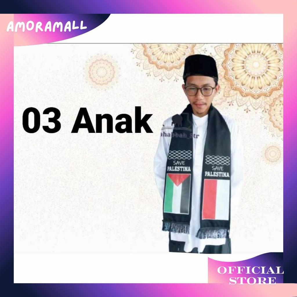 Syal Palestina Selendang  Syal Rajut Scraf Palestine Bahan Besway Ori