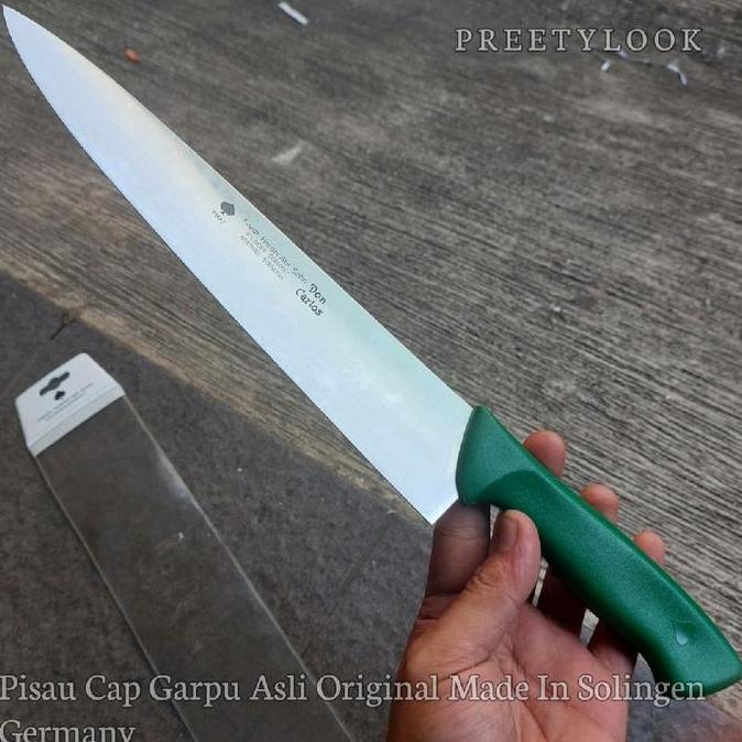 RORONOA Pisau Cap Garpu - Don Carlos 10 Inch Solingen Germany Type.8651 Stainless Steel