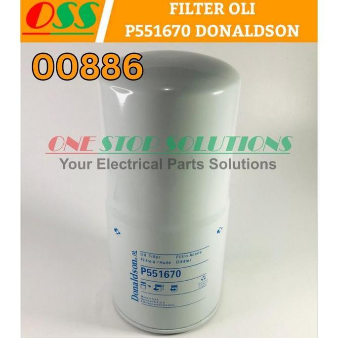 VEGAPUNK- FILTER OLI P551670 DONALDSON OIL FILTER