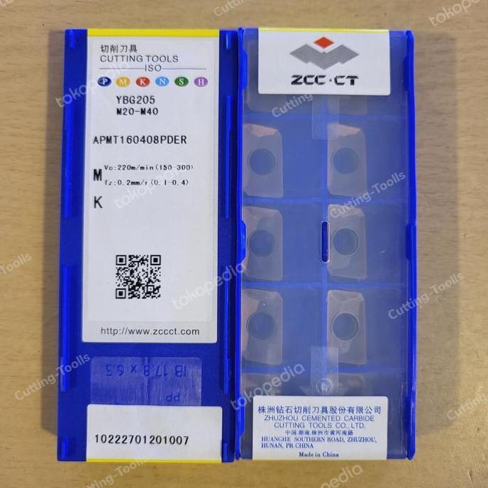 KIATO INSERT APMT 1604 ZCC / INSERT MILLING APMT 1604 / INSERT ZCC APMT 1604