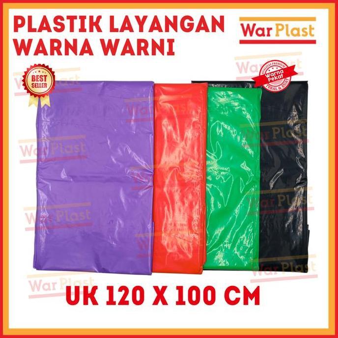 Plastik Layangan Warna Warni 120x100 Tebal Versi Kontes