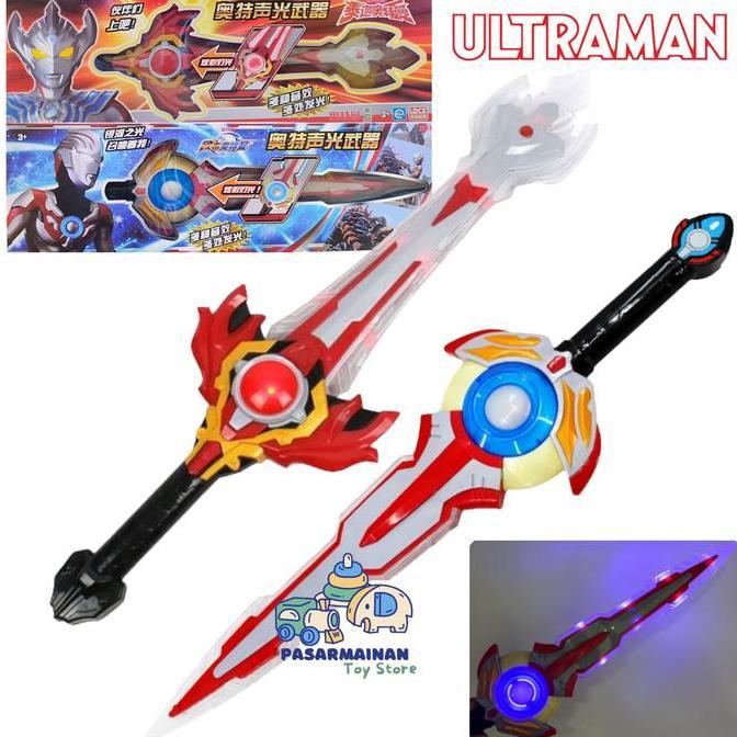 Mainan Senjata Strium Pedang Ultraman Orb dan Ultraman Taiga