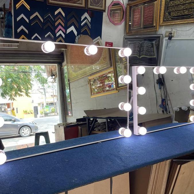 Vanity Mirror Cermin Rias Lampu Cermin Makeup Cermin Lampu KS