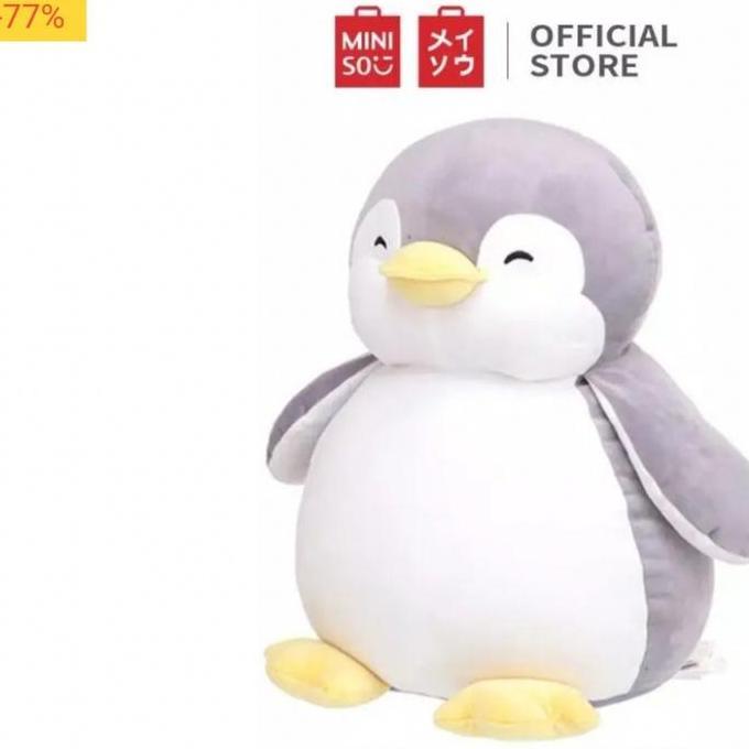 100% import boneka pinguin original miniso TEB