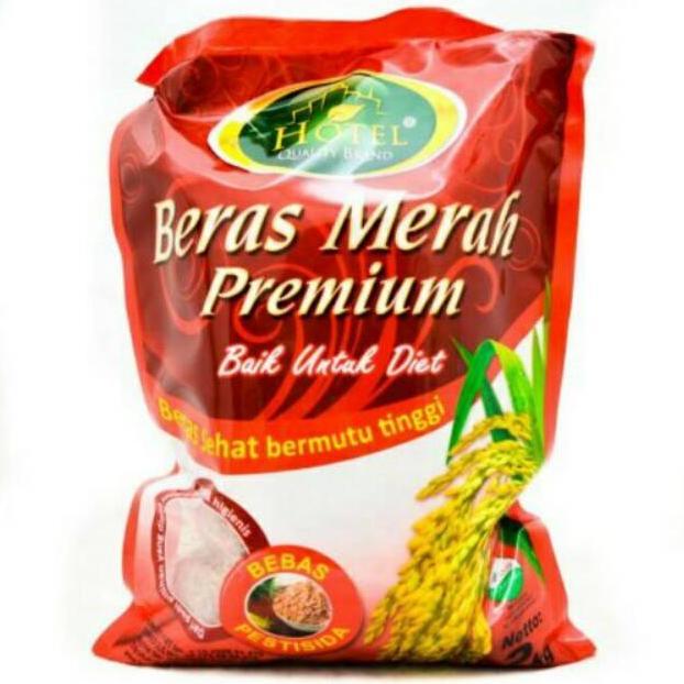 Beras Hotel Beras Merah Premium 2Kg