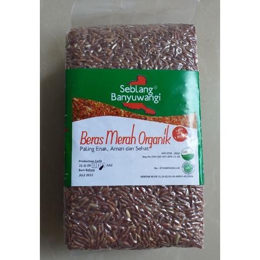 Beras Merah Organik Seblang 1Kg Untuk Diet
