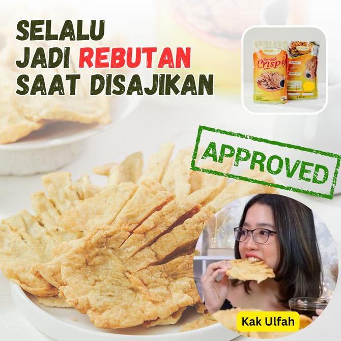 PEMPEK MOLA CRISPY 2 PACK - POUCH - Asli Palembang cod LAT