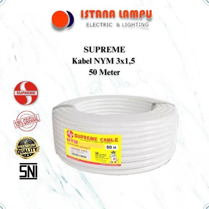 Kabel Supreme NYM 3x1,5 50 meter
