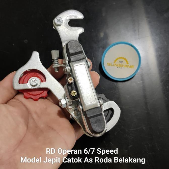 Promo Rd 6 7 Speed Polo Bicycle Rear Derailleur Operan Gir Sprocket Model Jepit As Sepeda Lipat Fold