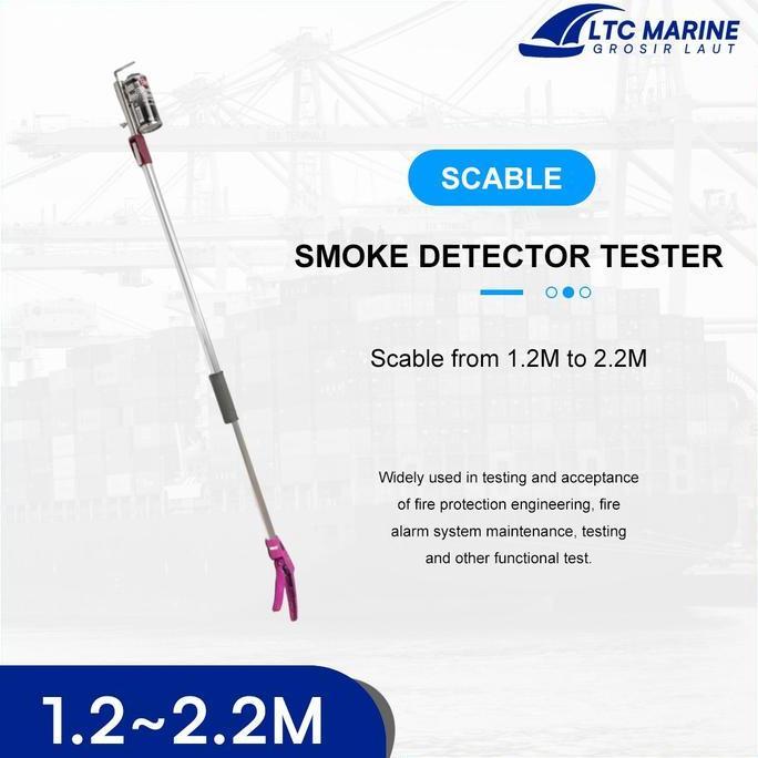 TERBARU - IMPA 331073 Penguji Detektor Asap 1.2M-2.2M Dapat Ditarik / Retractable Smoke Detector Tes