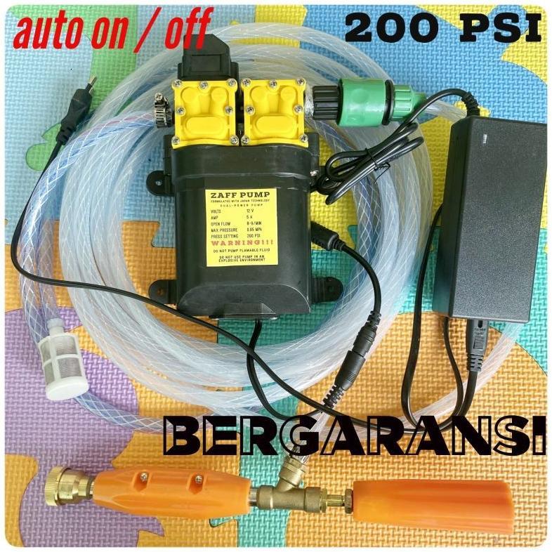 Alat Cuci Motor Cuci Mobil Cuci Ac Screen Sablon Cuci Kandang Zaff Pump