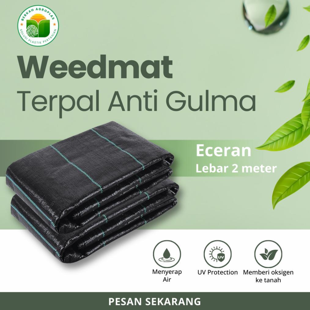 Promo Cod Weedmat Lebar 2 Meter/ Terpal Anti Gulma - Ground Cover -  Weedmat Eceran ....