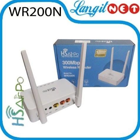 HS AIRPO WR200N 300Mbps WIRELESS N ROUTER Router Wifi