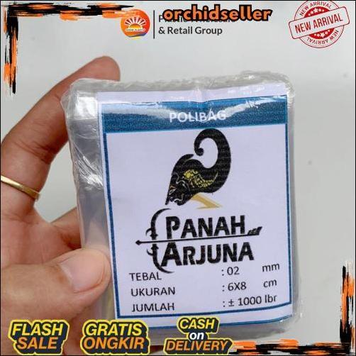 New Polybag semai 6x7 plastik semai/polybag benih 1ikat= 1000pcs Polybag cabai
