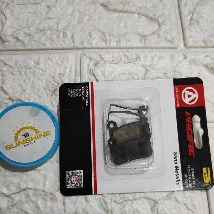 Promo Disc Brake Pad Pacific G504 Kampas Rem Cakram Hydraulic Shimano Sepeda Mtb Roadbike Lipat Fold