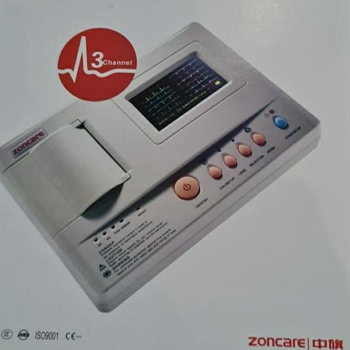 Ready stock patient cable 10 lead ekg merk zoncare (original)