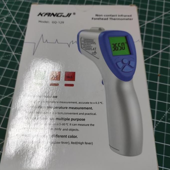 Ready stock KANGJI model GQ-129 temperatur alat tes suhu badan