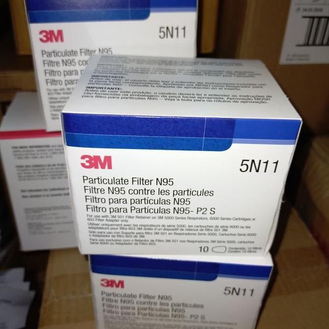 Promo 3M Particulate Filter N95. 5N11. Harga Per Box Cod
