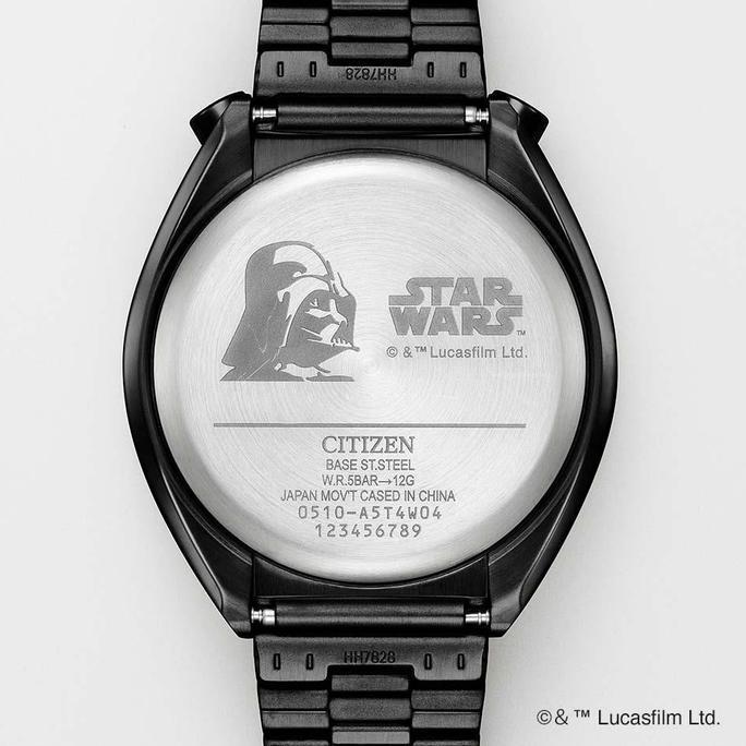 Citizen Bullhead Tsuno Chronograph AN3669-52E DARTH VADER Record Label