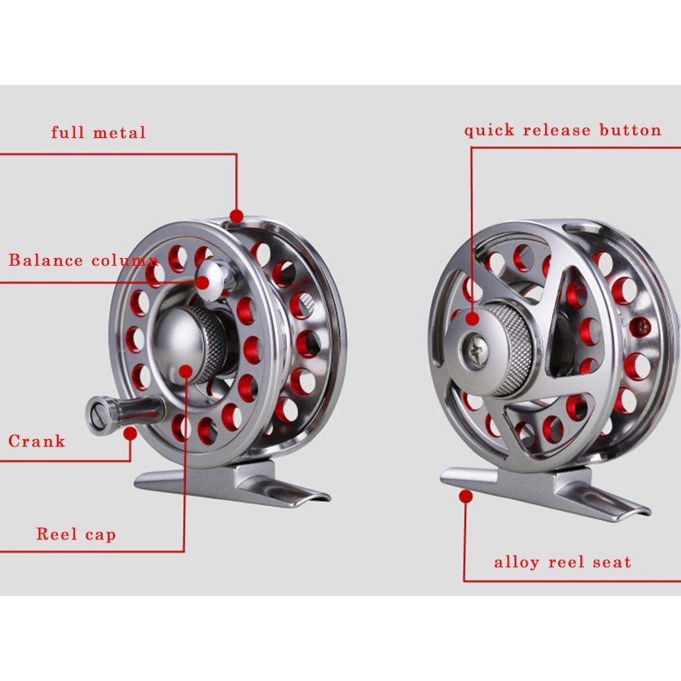 Reel Tokos One Way Aluminium Lieyuwang DS 50 DS60 Max Drag Up To 7Kg Katrol