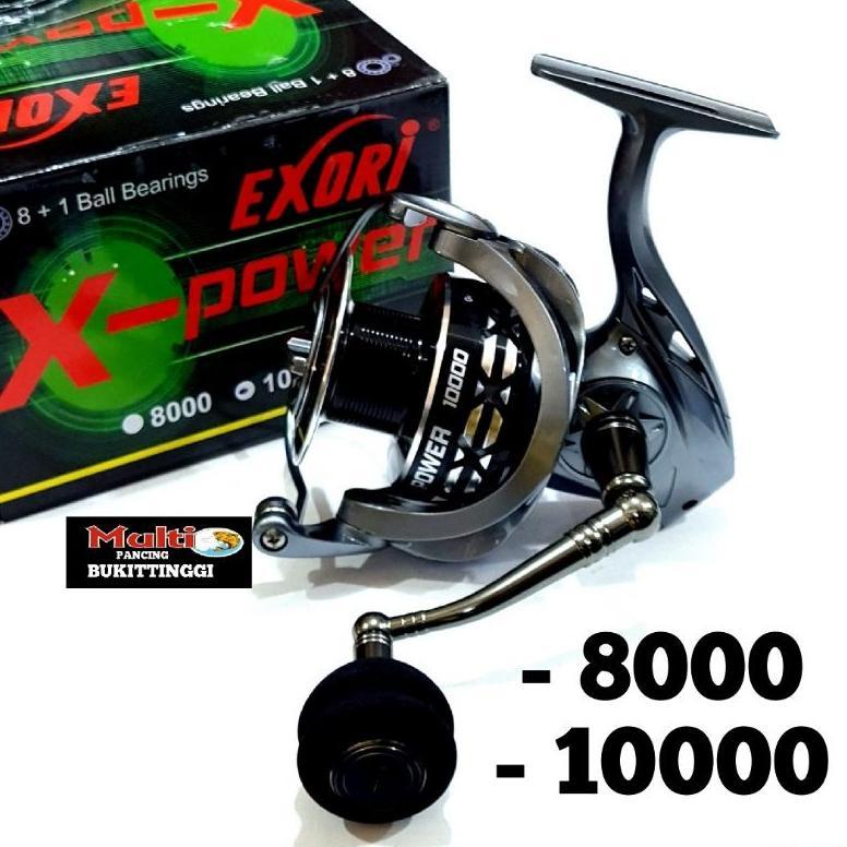 Reel Exori X Power 8000 10000 8+1 Ball Bearing Katrol
